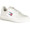 Superge Tommy Hilfiger za ženske – bele – pogled od zadaj