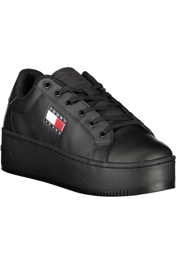 Superge Tommy Hilfiger za ženske – črne