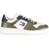 tommyhilfigercalzaturasportivauomoverde_1-2.jpg Superge Tommy Hilfiger za moške – zelene – sprednji pogled