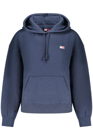 tommyhilfigerfelpasenzazipdonnablu_1-1.jpg Pulover Tommy Hilfiger za ženske – moder – sprednji pogled