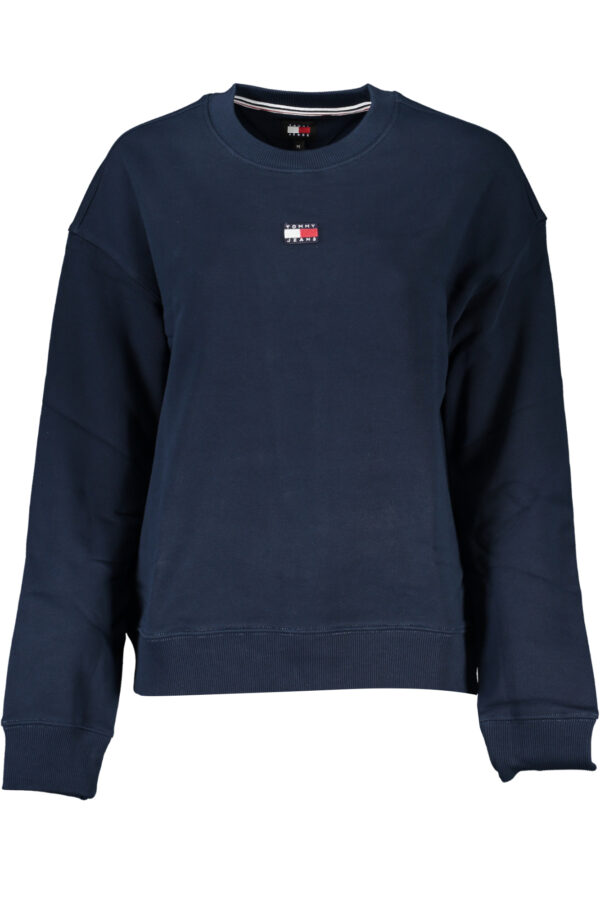 Pulover Tommy Hilfiger za ženske – moder