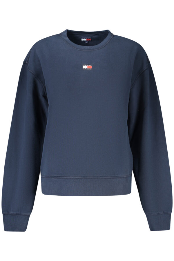 Ženski pulover Tommy Hilfiger – moder