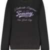 Pulover Tommy Hilfiger za ženske – črn