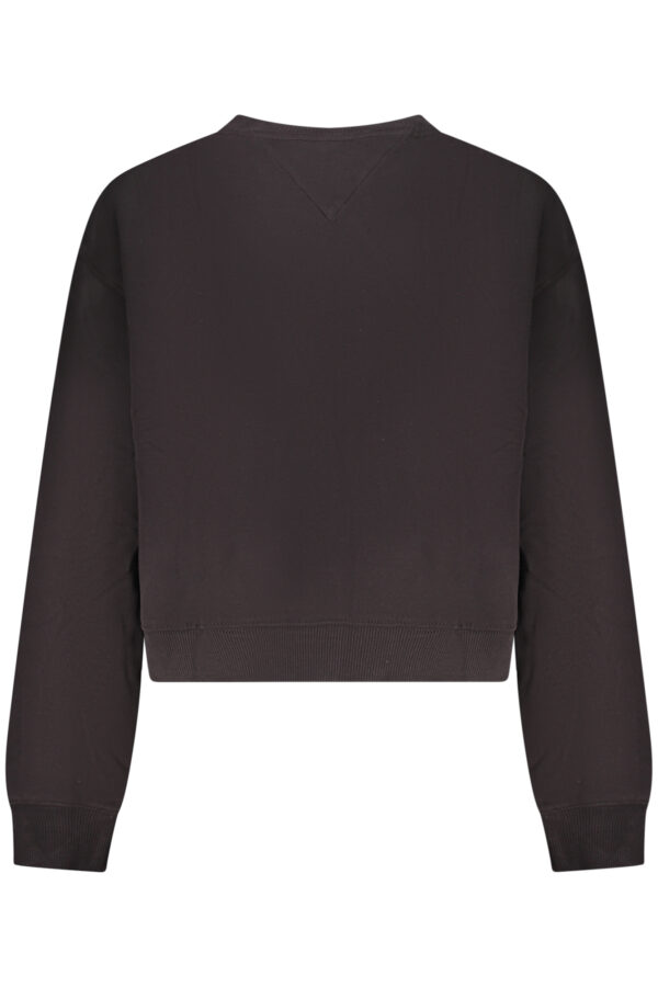 tommyhilfigerfelpasenzazipdonnanero_2-3.jpg Pulover Tommy Hilfiger za ženske – črn