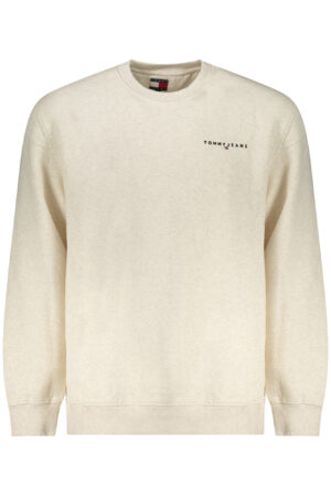 Pulover Tommy Hilfiger za moške – bež – sprednji pogled