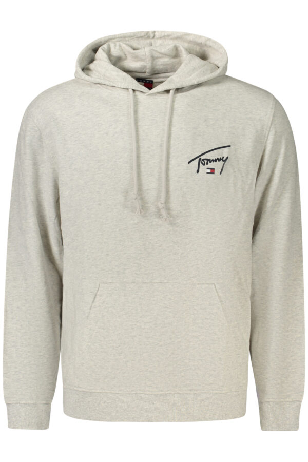 Pulover Tommy Hilfiger za moške – siv – sprednji pogled