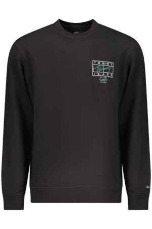 Pulover Tommy Hilfiger za moške – črn