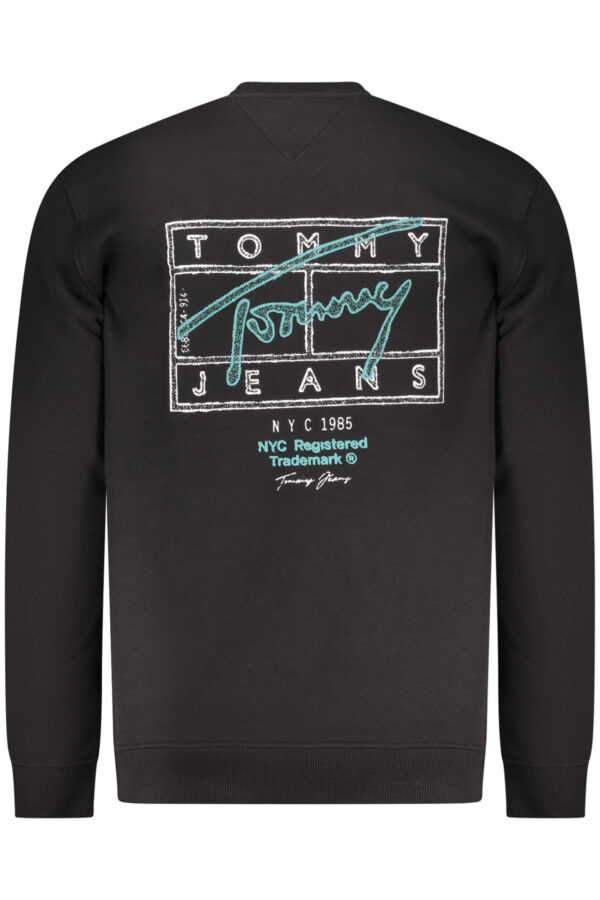 Pulover Tommy Hilfiger za moške – črn