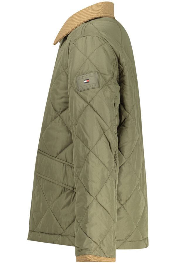 Otroška jakna Tommy Hilfiger za dečke – zelena
