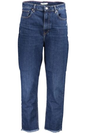 Kavbojke Tommy Hilfiger za ženske – modre