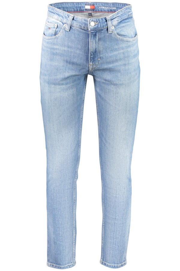 tommyhilfigerjeansdenimuomoblu_1-2.jpg Kavbojke Tommy Hilfiger za moške – modre – sprednji pogled