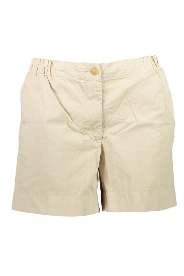 tommyhilfigerpantaloneshortdonnabeige_1-2.jpg Kratke hlače Tommy Hilfiger za ženske – bež
