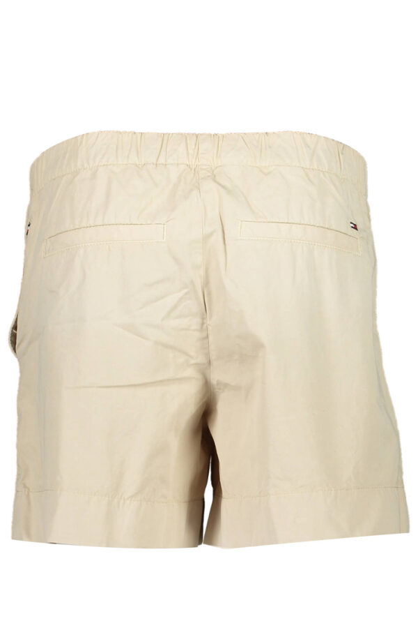 tommyhilfigerpantaloneshortdonnabeige_2-1.jpg Kratke hlače Tommy Hilfiger za ženske – bež