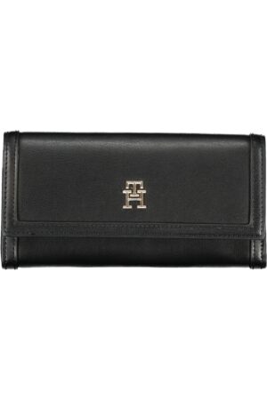 Denarnica Tommy Hilfiger za ženske – črna