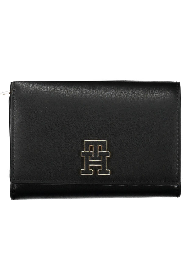 Denarnica Tommy Hilfiger za ženske – črna