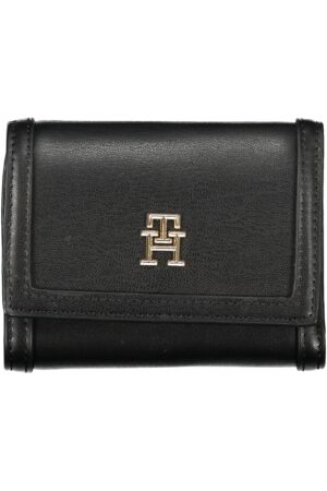 Denarnica Tommy Hilfiger za ženske – črna