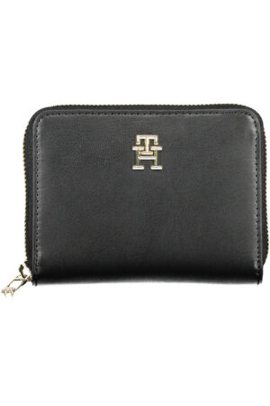 Denarnica Tommy Hilfiger za ženske – črna