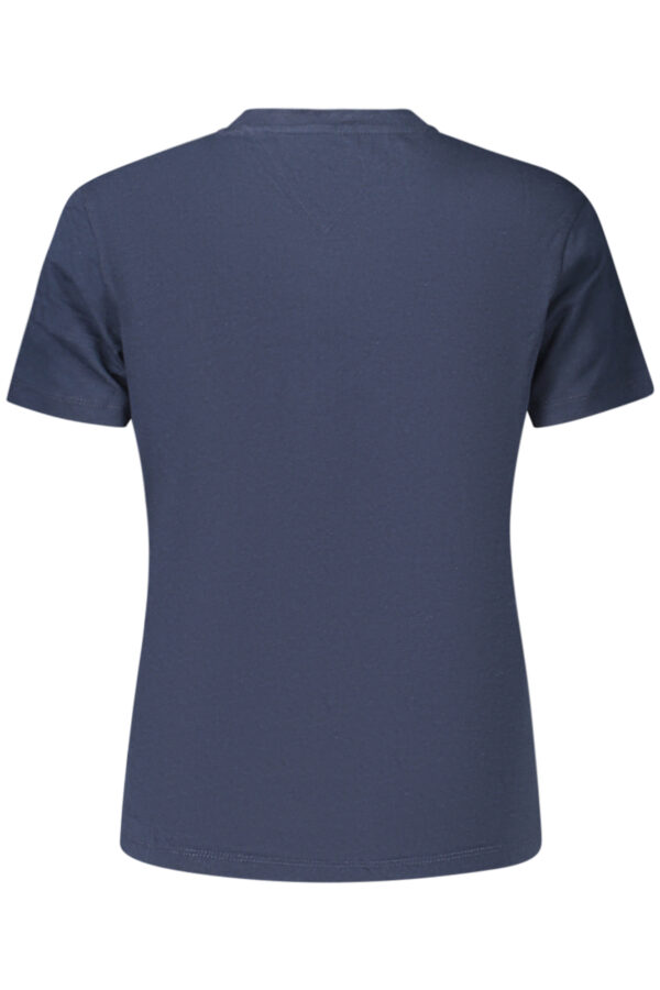 tommyhilfigert-shirtmanichecortedonnablu_2.jpg Majica Tommy Hilfiger za ženske – modra