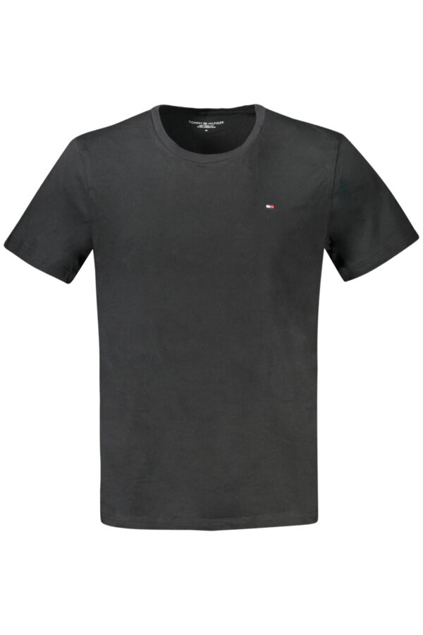 tommyhilfigert-shirtmanichecorteuomonero_1.jpg Majica Tommy Hilfiger za moške – črna