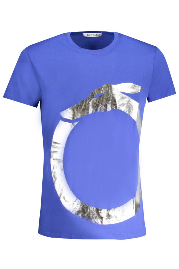 trussardit-shirtmanichecorteuomoblu_1.jpg Majica Trussardi za moške – modra