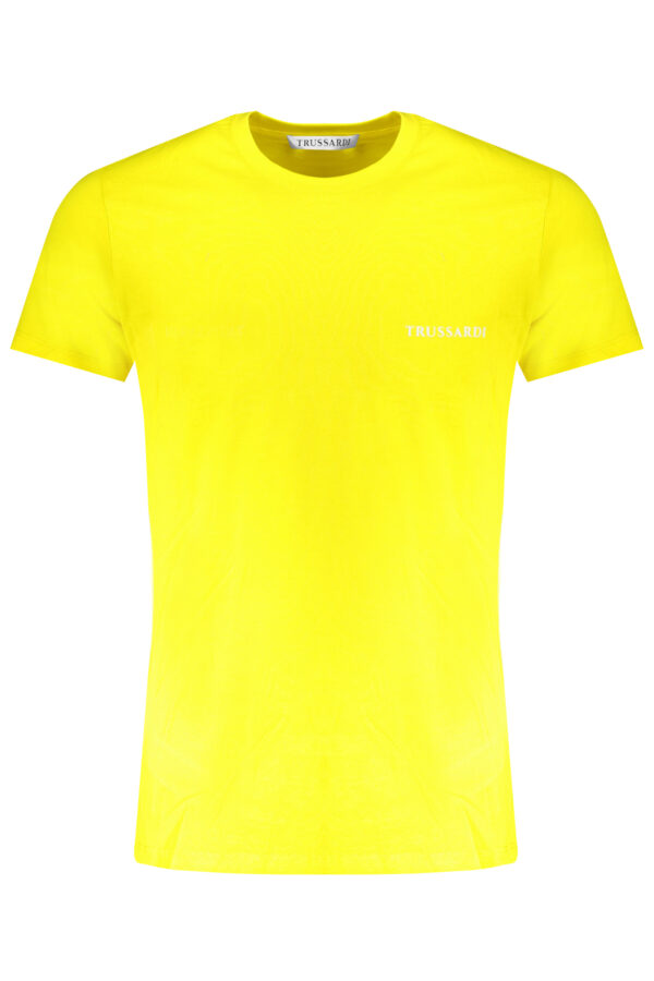 trussardit-shirtmanichecorteuomogiallo_1.jpg Majica Trussardi za moške – rumena