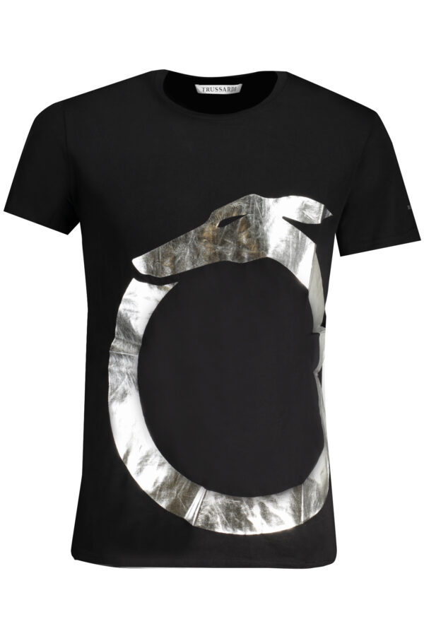 trussardit-shirtmanichecorteuomonero_1.jpg Majica Trussardi za moške – črna