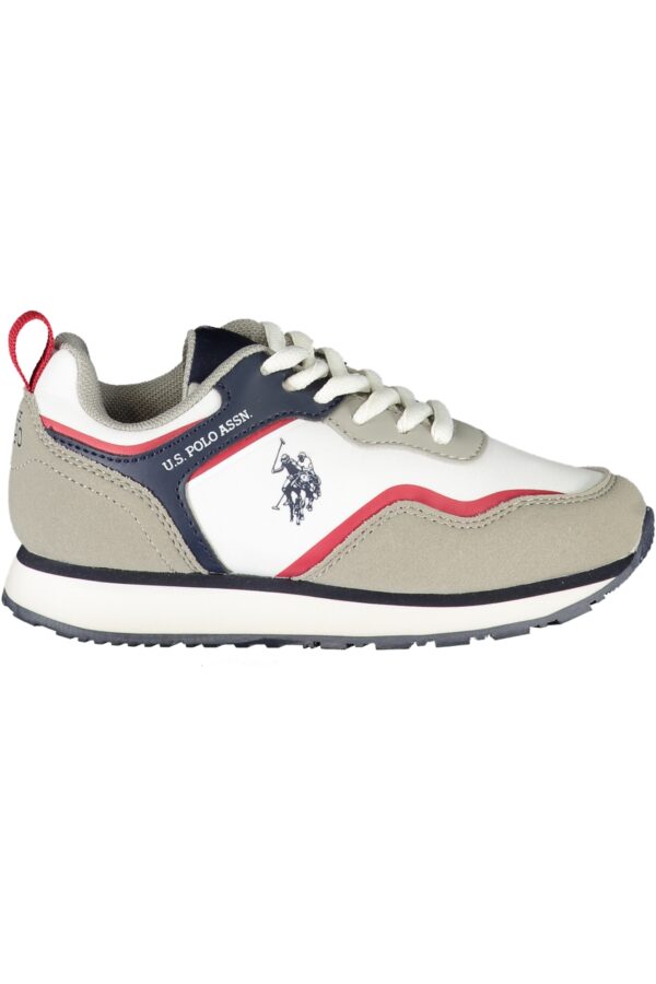 Otroške superge U.S. Polo Assn. za dečke – bele – sprednji pogled