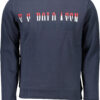 Pulover U.S. Polo Assn. za moške – moder – sprednji pogled