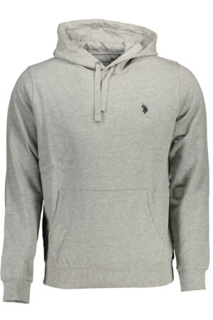 Pulover U.S. Polo Assn. za moške – siv – sprednji pogled