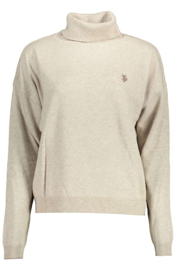 uspololupettodonnabeige_1-1.jpg Pleten pulover U.S. Polo Assn. za ženske – bež